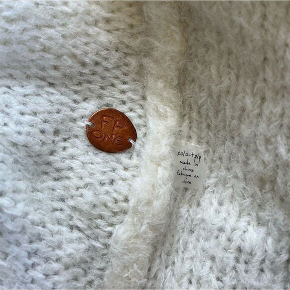 Free People One Wool Blend XS/S Laurel Cardigan - Picture 5 of 13